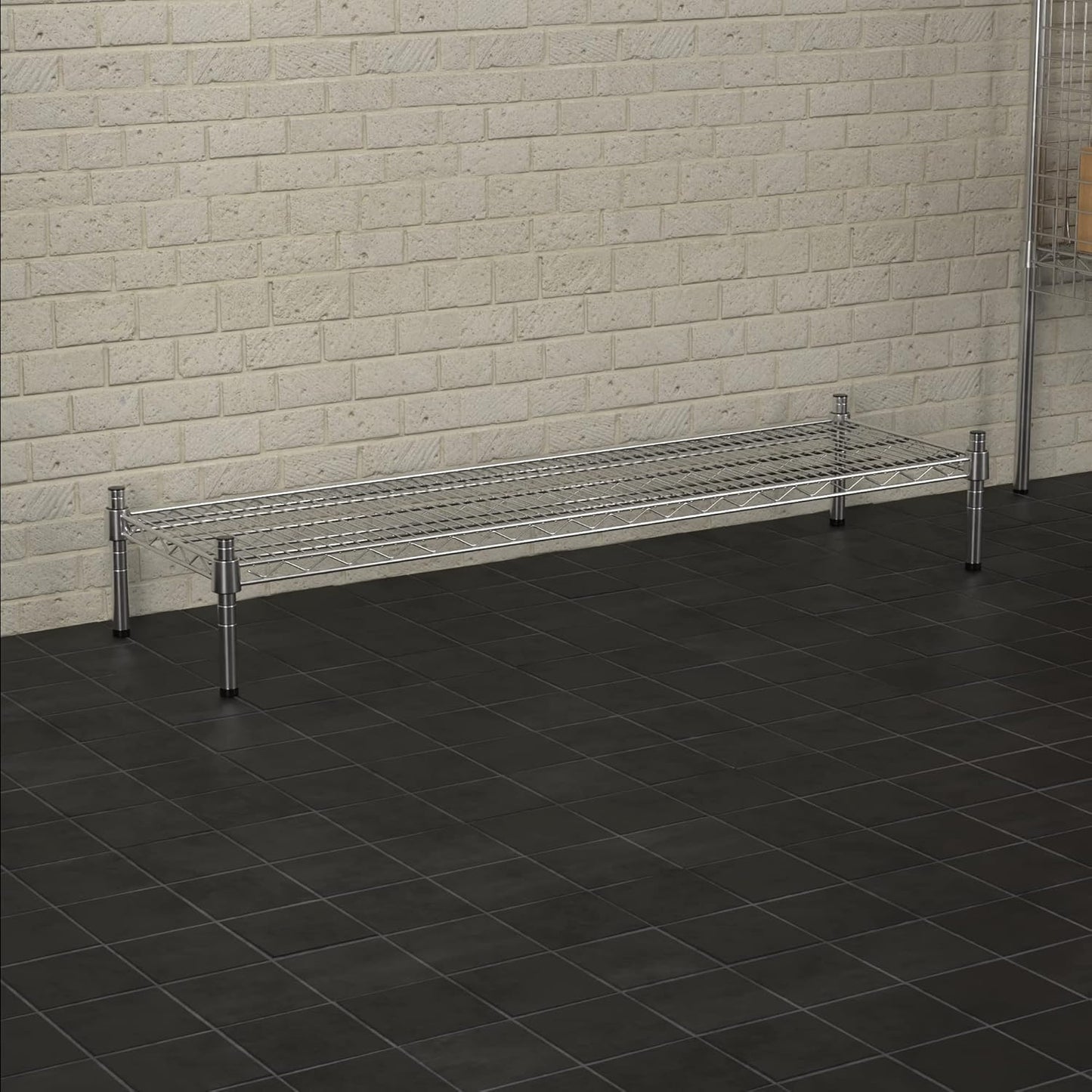 Heavy-Duty Wire Dunnage Rack – Industrial-Grade Elevated Storage Solution