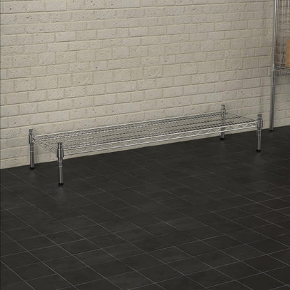 Heavy-Duty Wire Dunnage Rack – Industrial-Grade Elevated Storage Solution