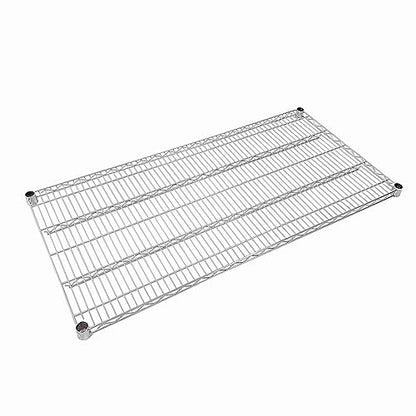 5-Tier 48x24x72 Crescent Housewares Rack, NSF Certified, Chrome